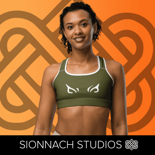 Kanan Sports Bra White Trim